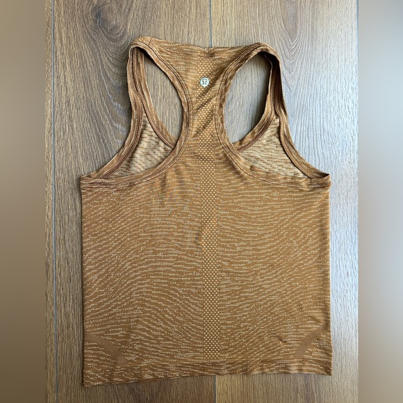 lululemon athletica Racerback Tank Top in Rust Brown - Picture 8 of 11